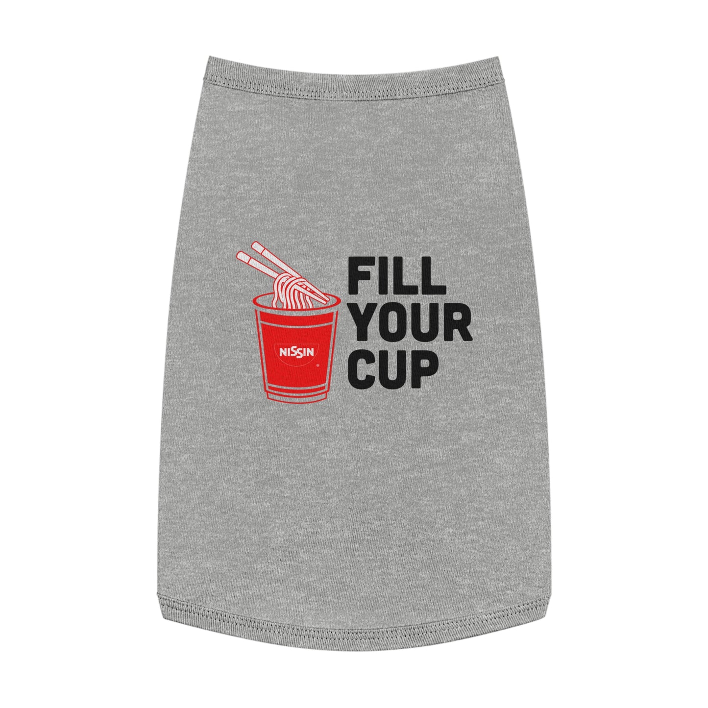 Pet Tank Top - Fill Your Cup