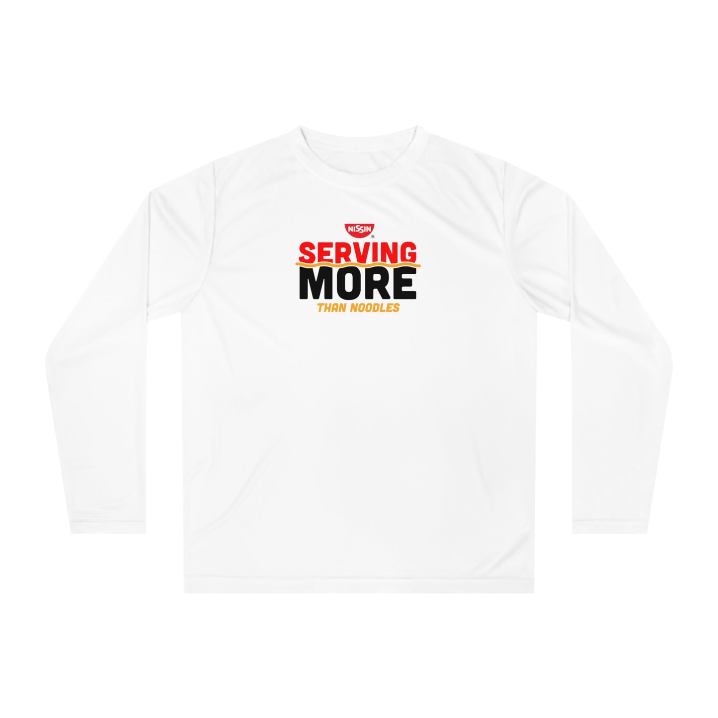 Unisex Performance Long Sleeve Shirt - Serving More
