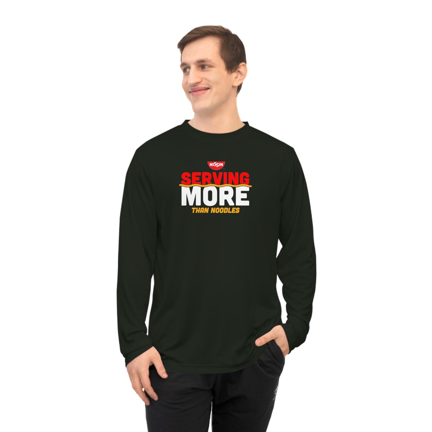 Unisex Performance Long Sleeve Shirt - Serving More