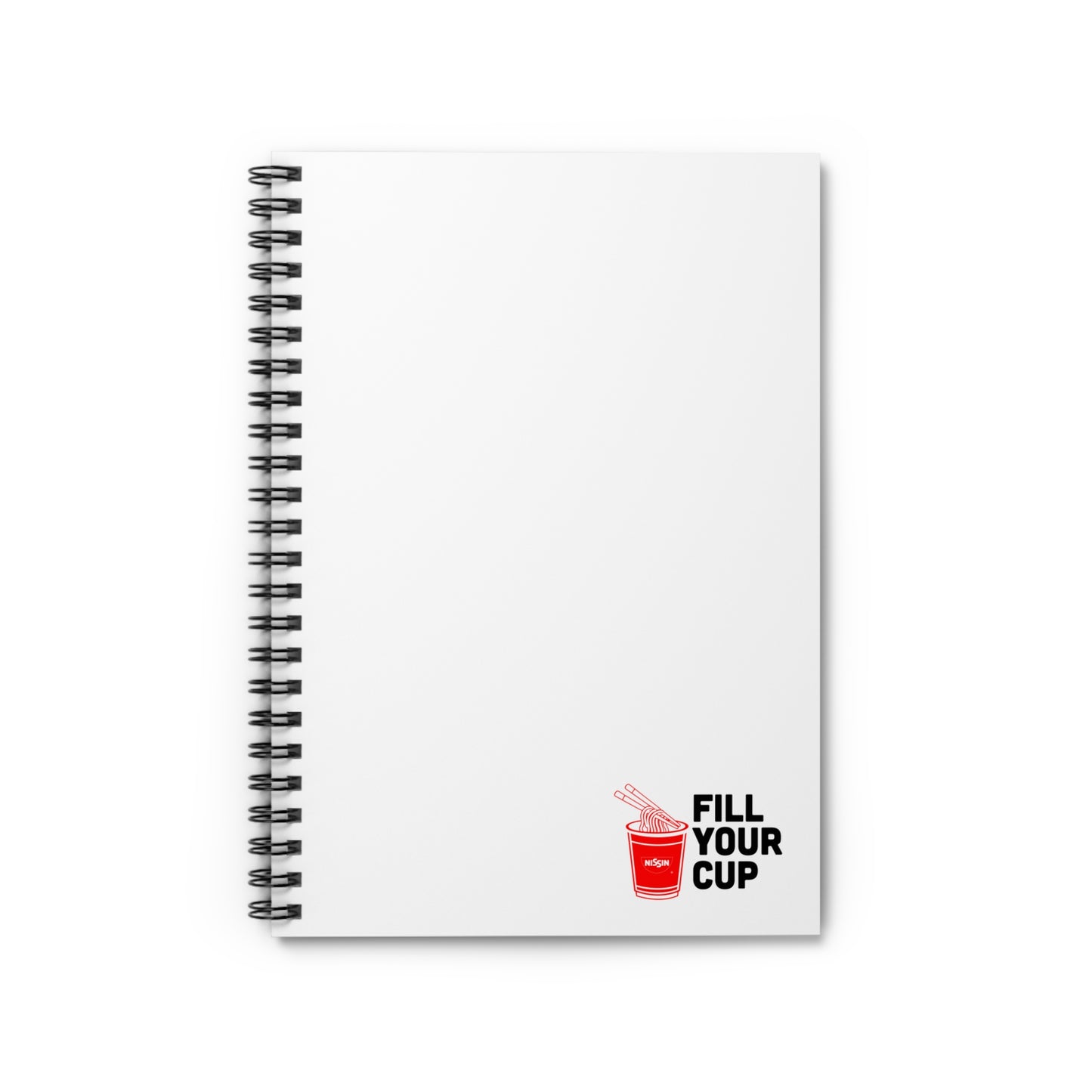 Spiral Notebook - Fill Your Cup