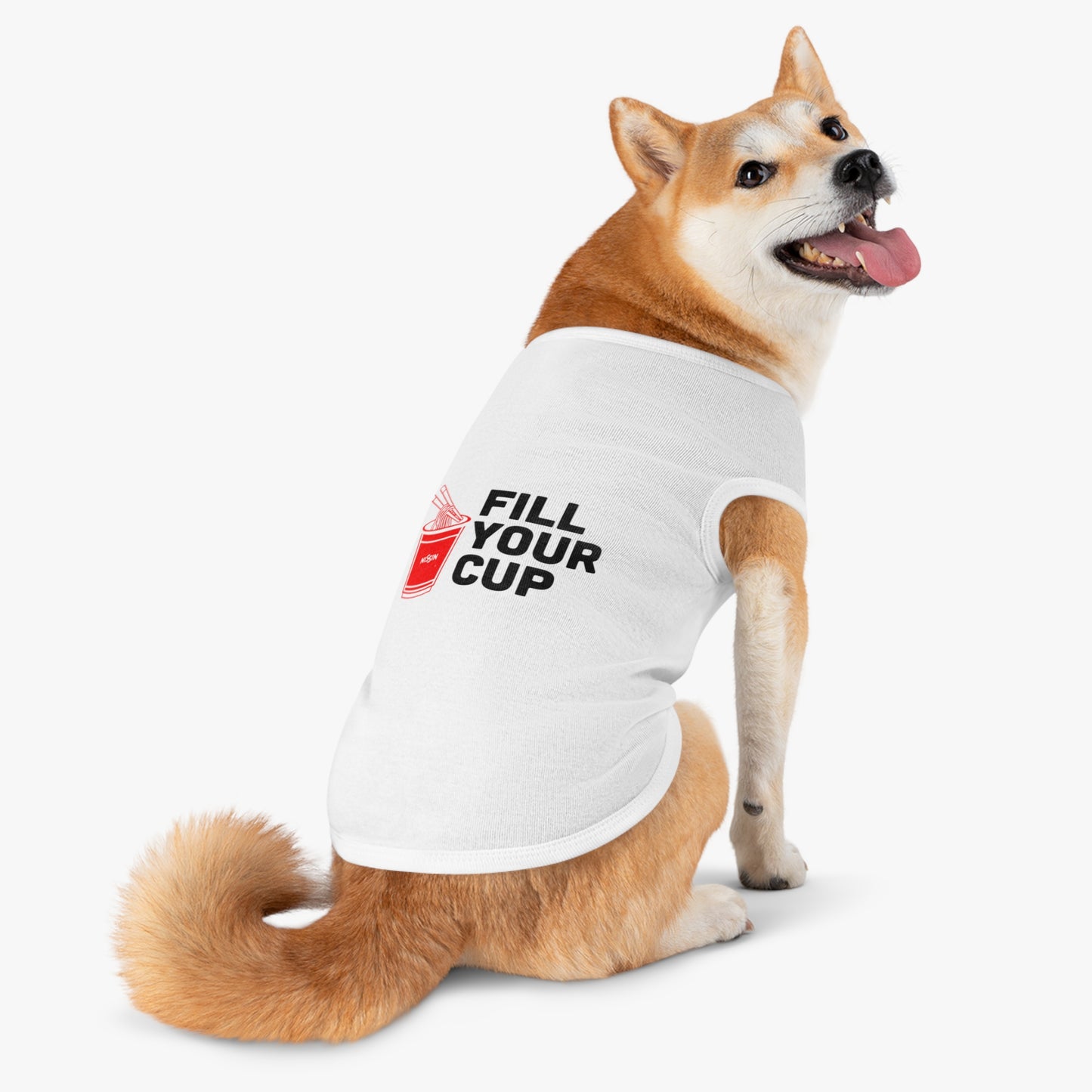 Pet Tank Top - Fill Your Cup