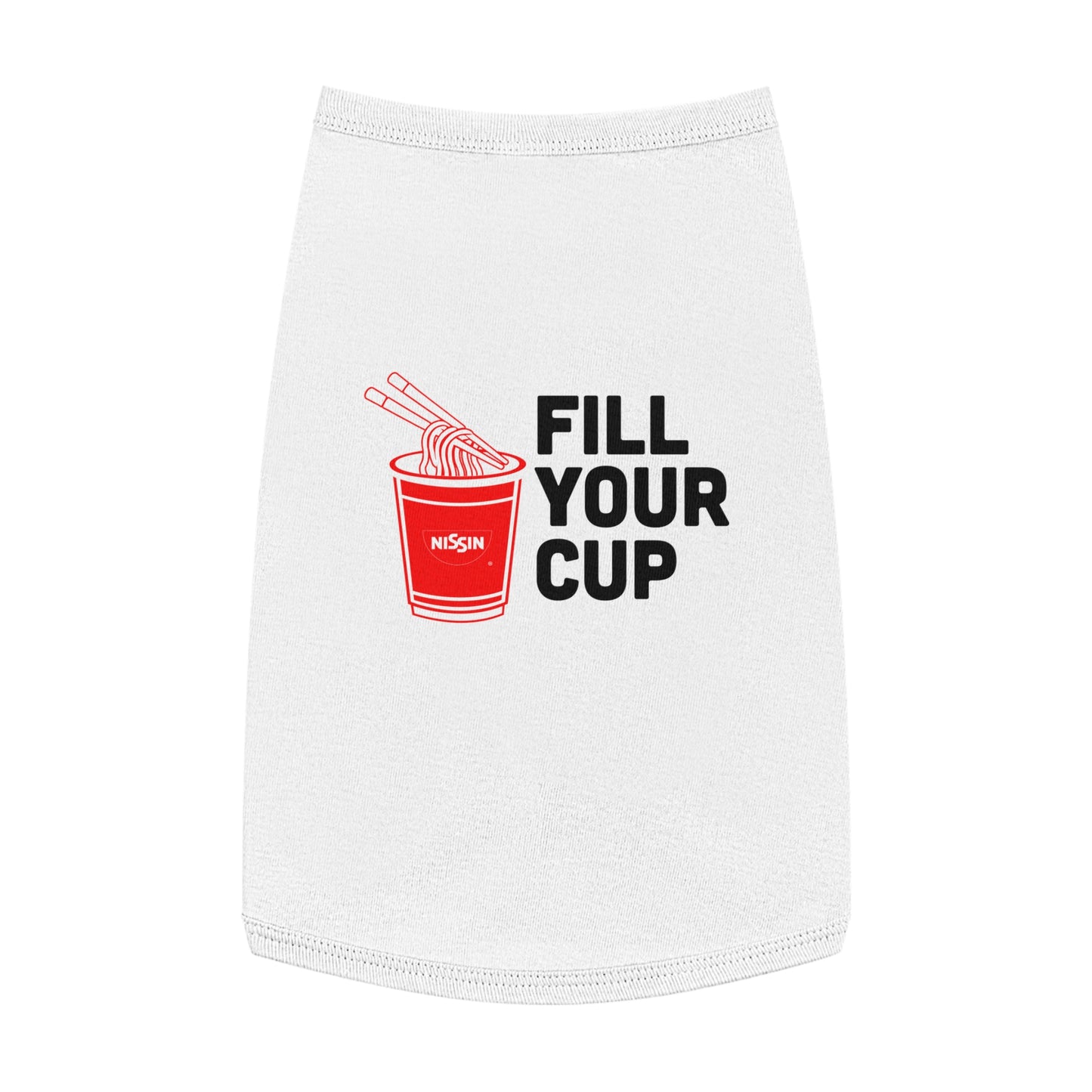 Pet Tank Top - Fill Your Cup