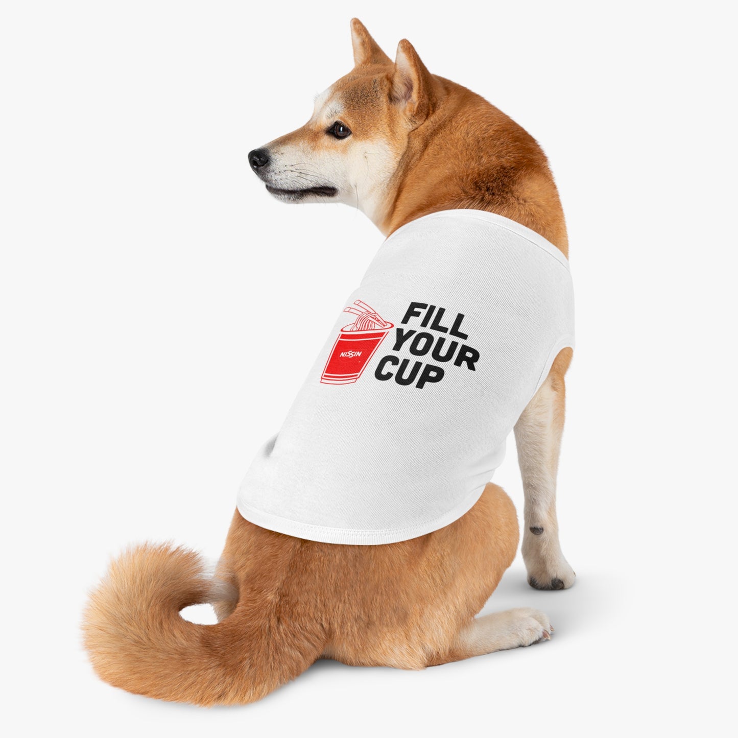 Pet Tank Top - Fill Your Cup