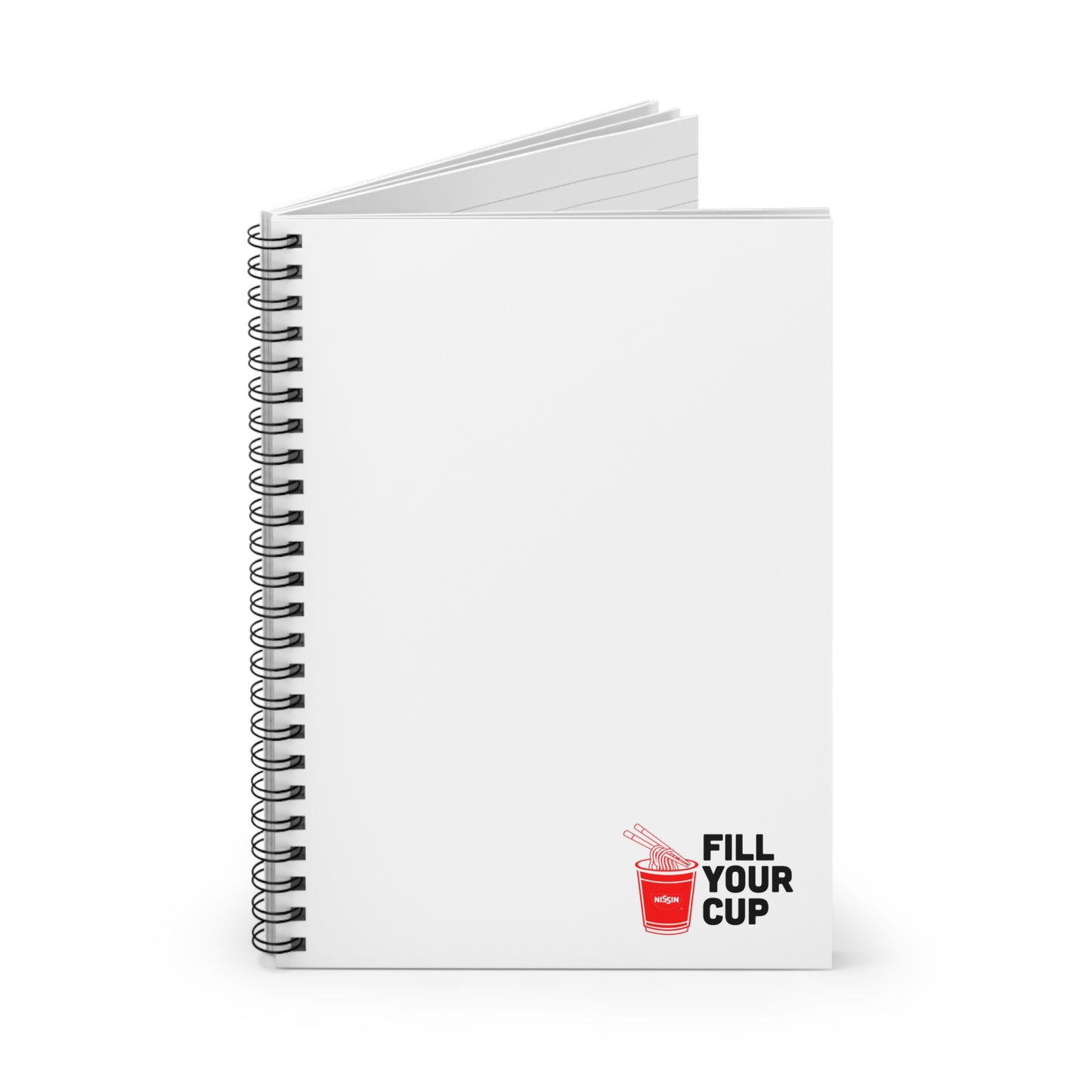 Spiral Notebook - Fill Your Cup
