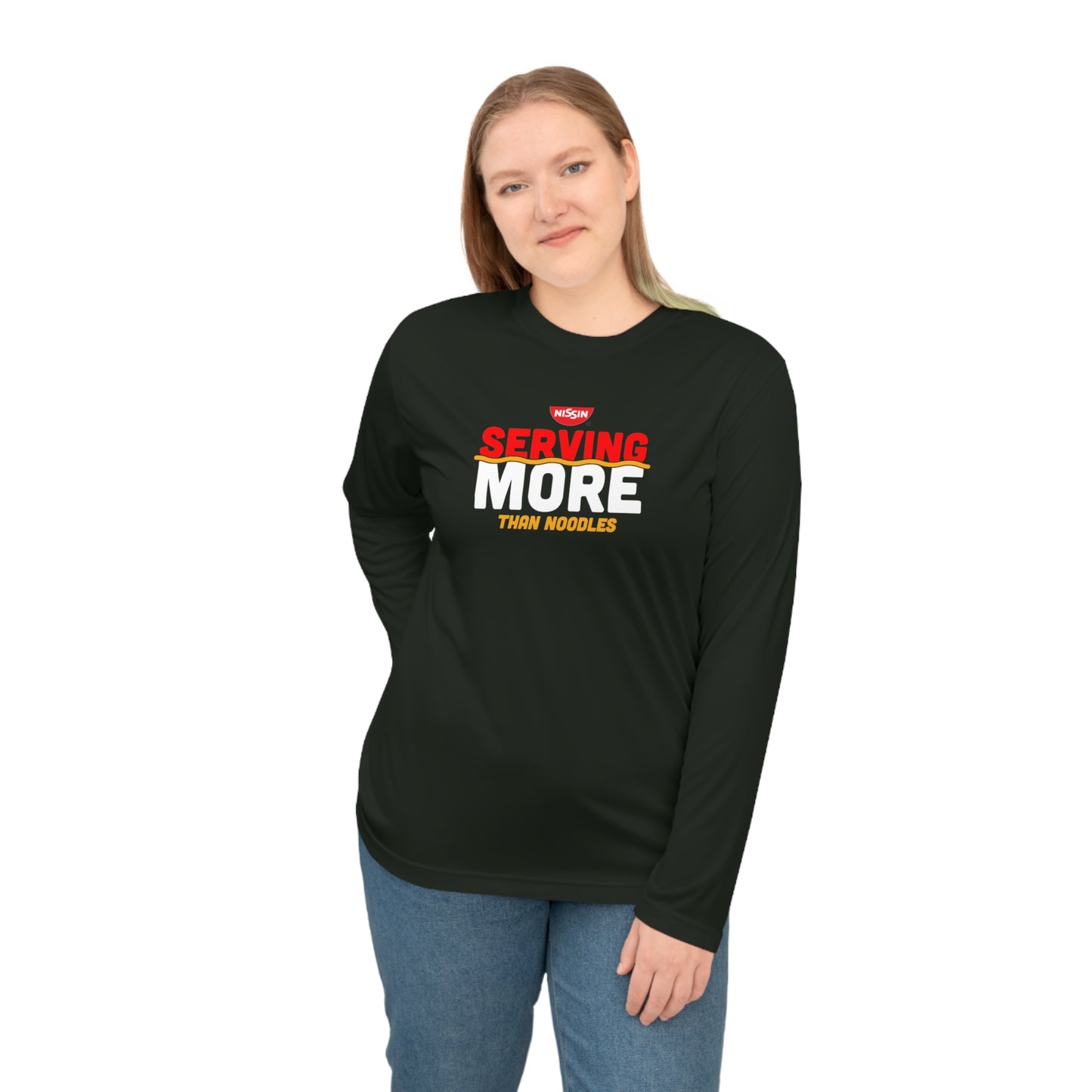 Unisex Performance Long Sleeve Shirt - Serving More