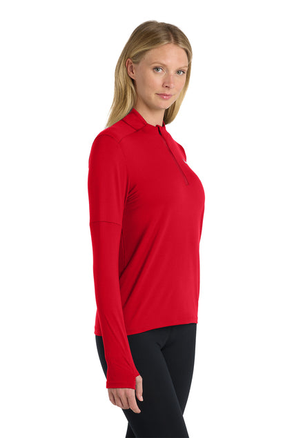 Nike Women's Dri-FIT Element 1/2-Zip Top - Carb Loading