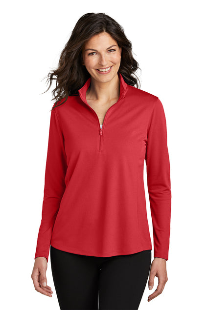 Port Authority® Women's Dry Zone® UV Micro-Mesh 1/4-Zip - Ramen Fast