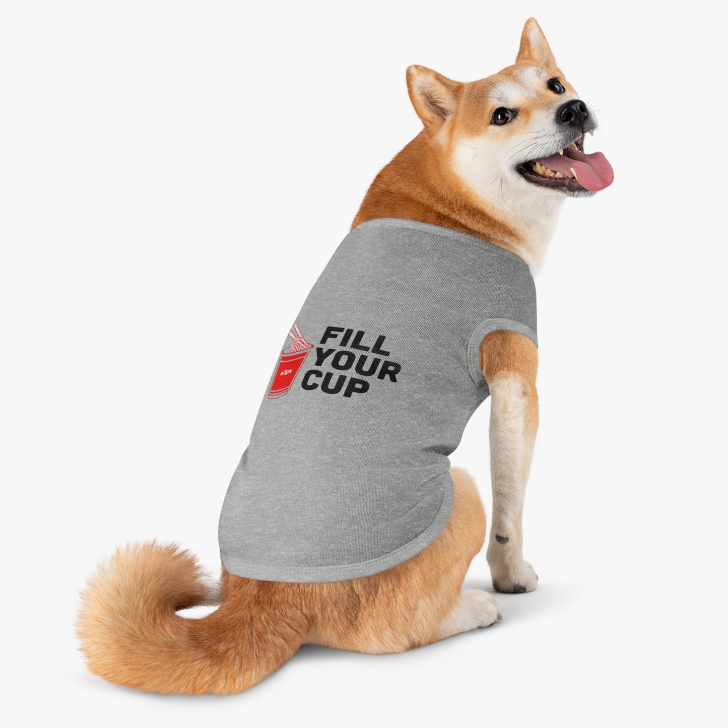 Pet Tank Top - Fill Your Cup