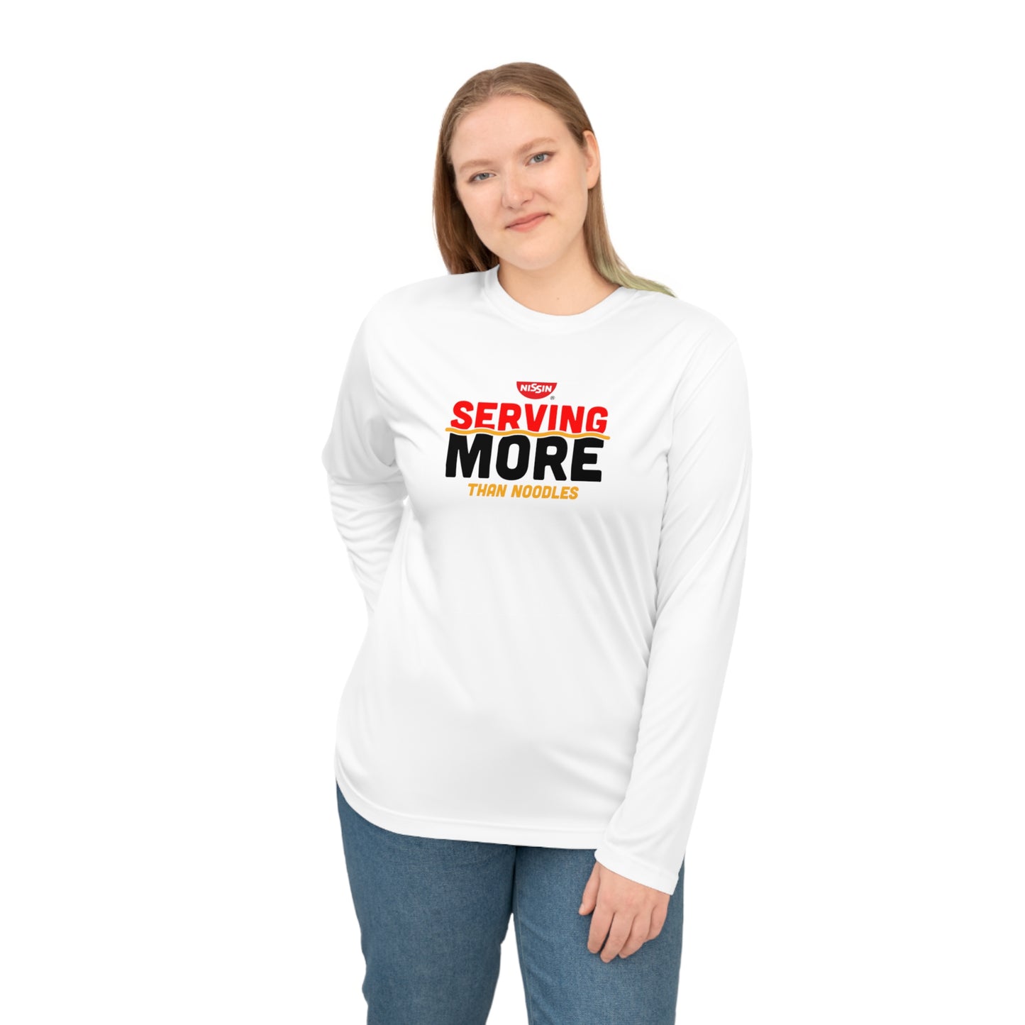 Unisex Performance Long Sleeve Shirt - Serving More