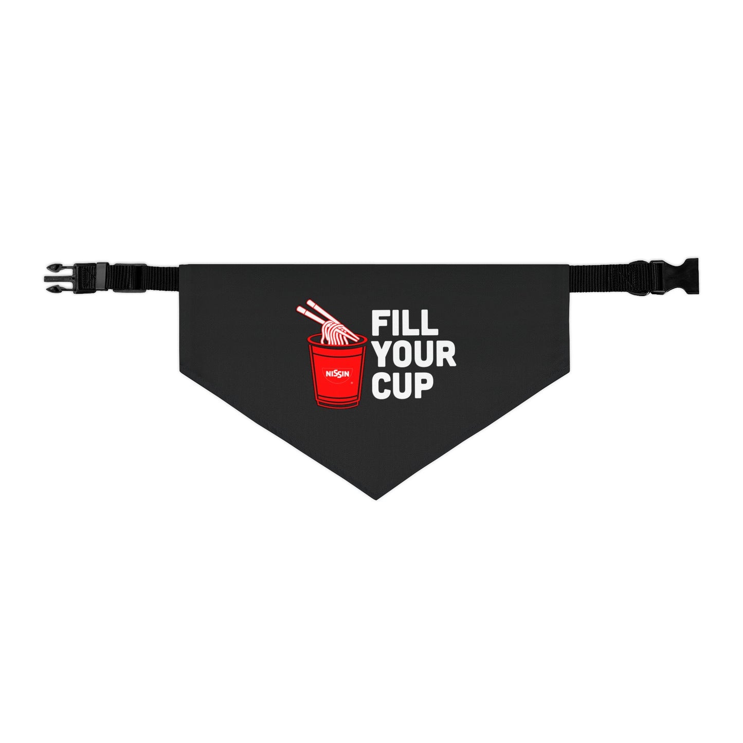 Pet Bandana Collar - Fill Your Cup