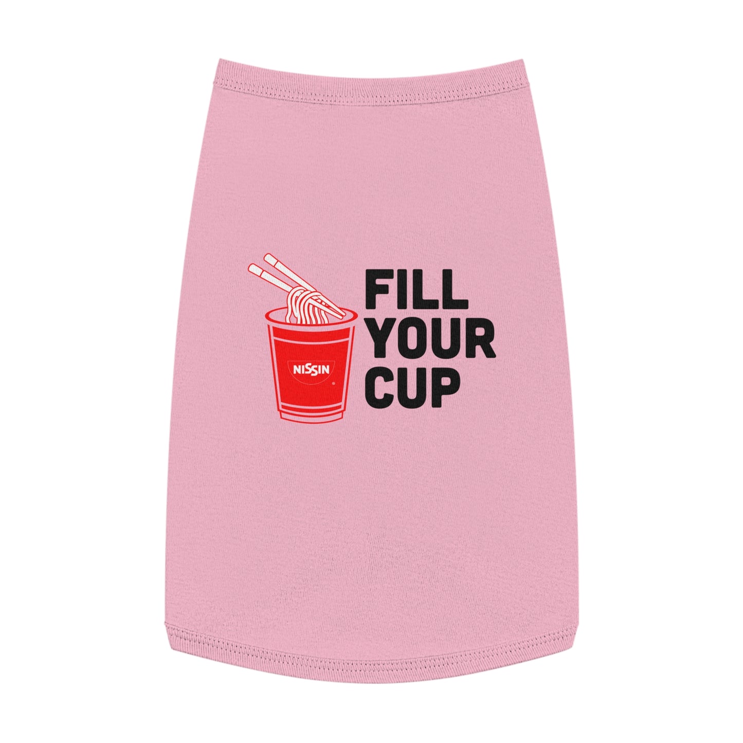 Pet Tank Top - Fill Your Cup