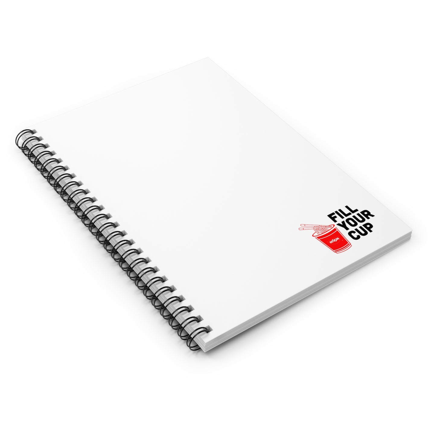 Spiral Notebook - Fill Your Cup