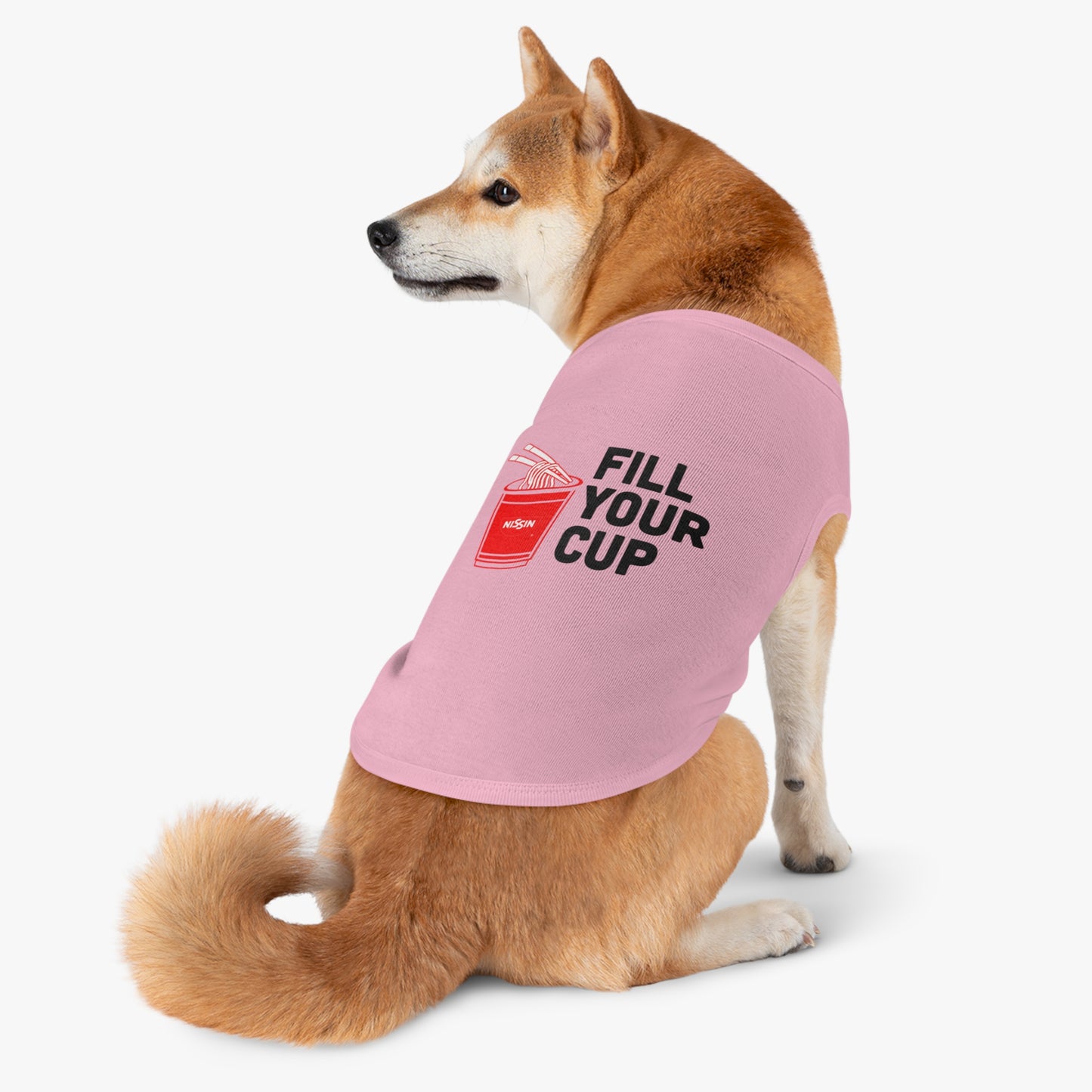 Pet Tank Top - Fill Your Cup