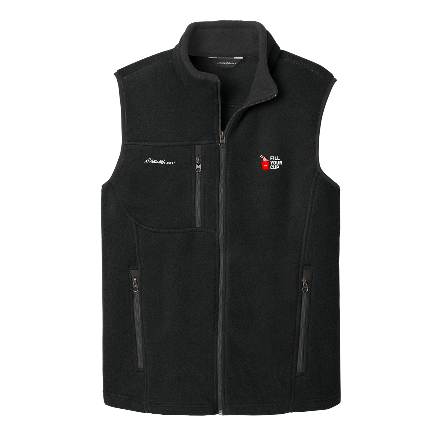 Eddie Bauer® Fleece Vest - Fill Your Cup