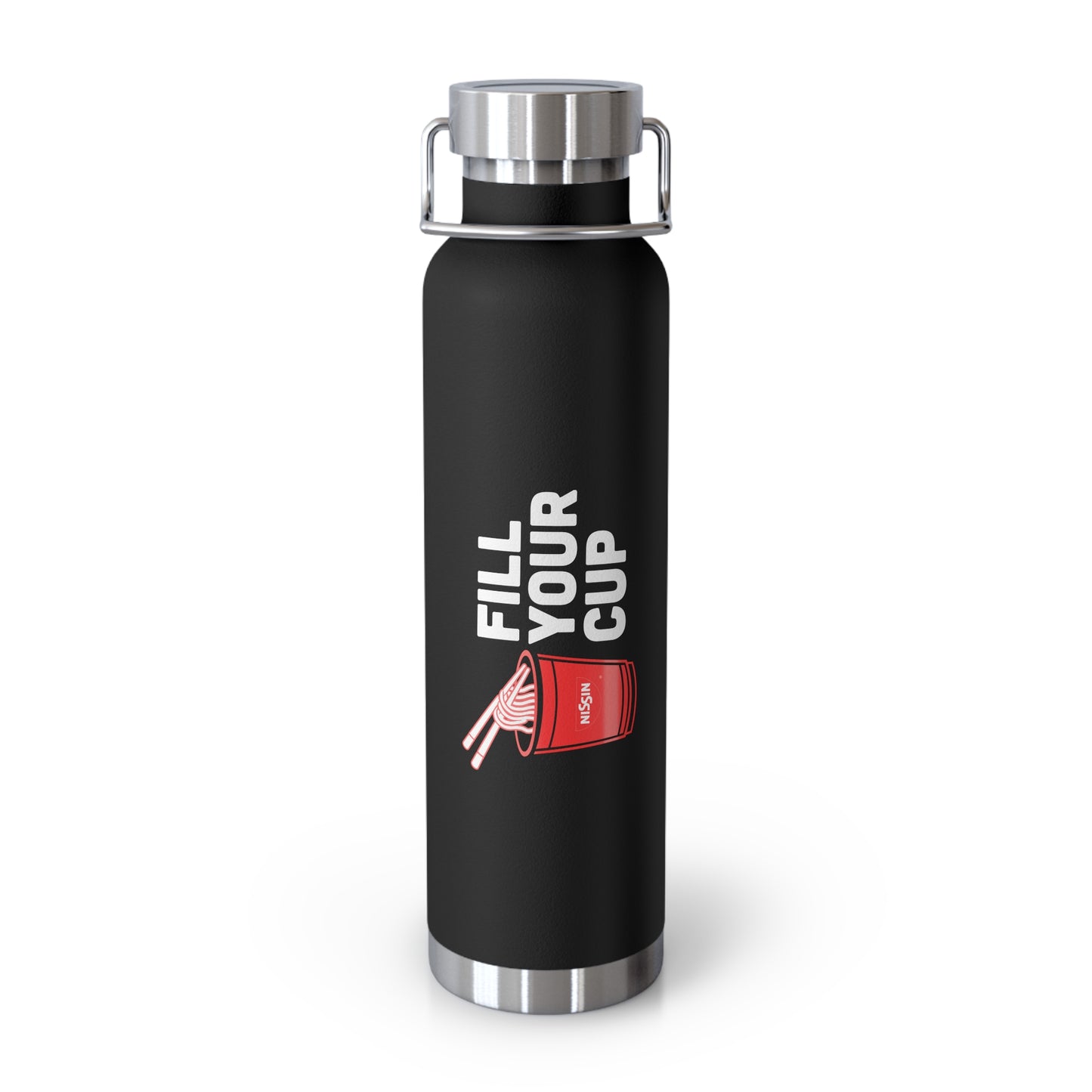 Copper Vacuum Insulated Bottle, 22oz - Fill Your Cup