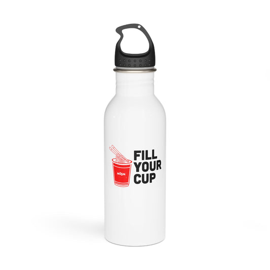 Stainless Steel Water Bottle - Fill Your Cup
