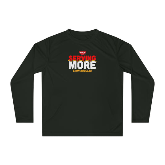 Unisex Performance Long Sleeve Shirt - Serving More