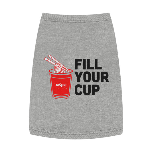 Pet Tank Top - Fill Your Cup
