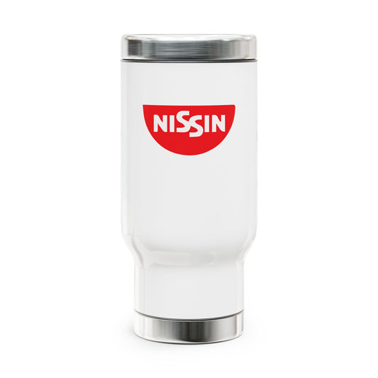 Stainless Steel Travel Mug with Handle, 14oz