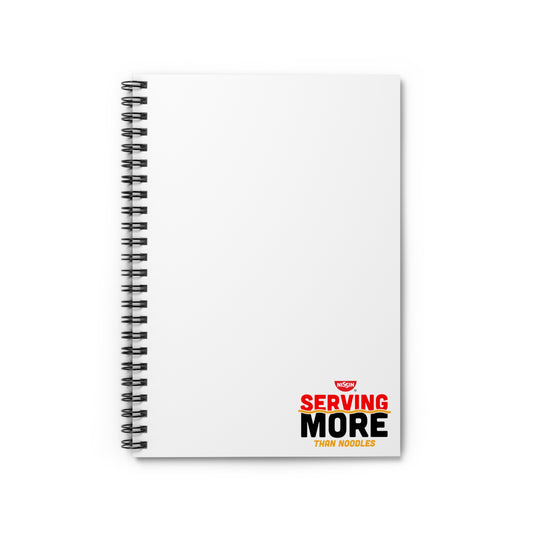 Spiral Notebook - Serving More