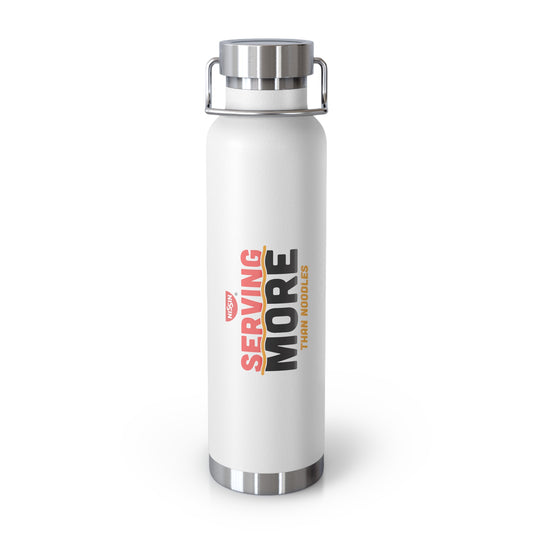 Copper Vacuum Insulated Bottle, 22oz - Serving More