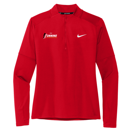Nike Women's Dri-FIT Element 1/2-Zip Top - Carb Loading