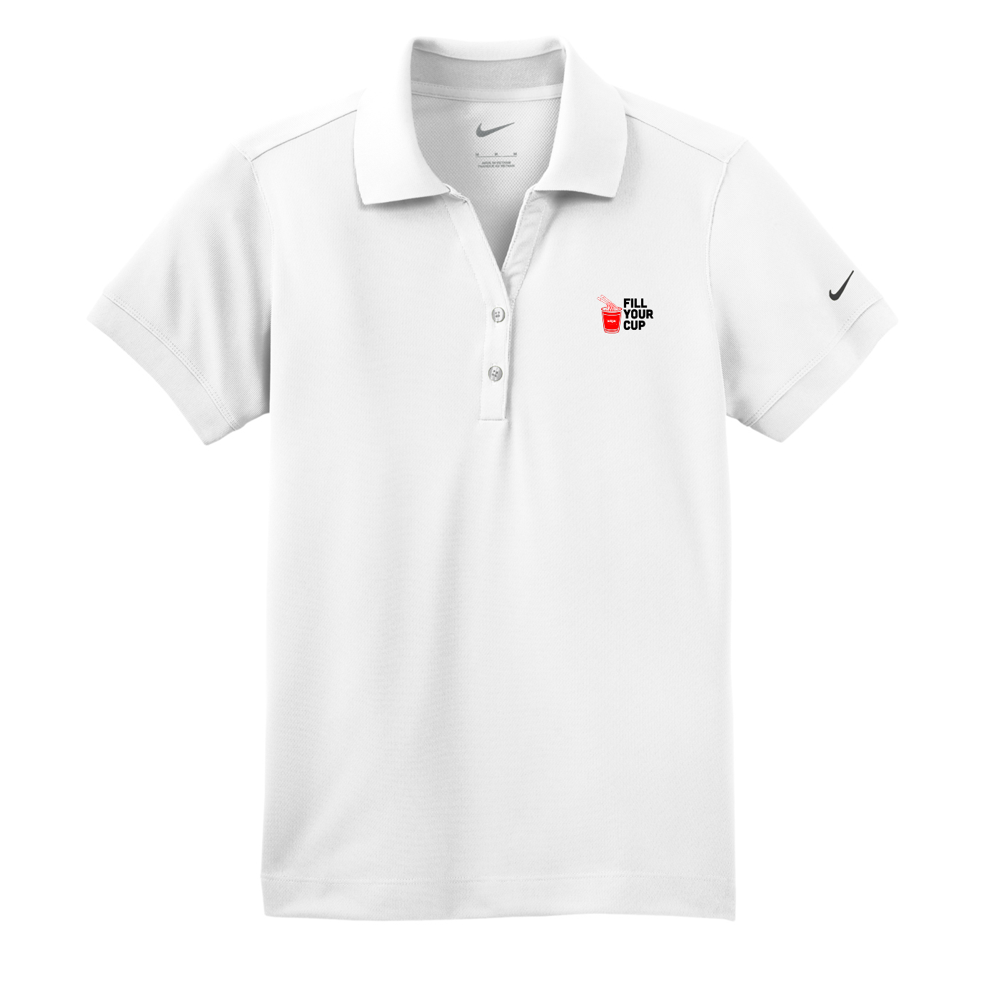 Nike Women's Dri-FIT Classic Polo - Fill Your Cup